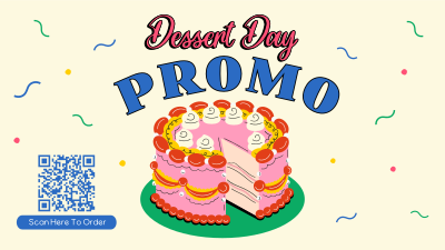 Strawberry Vanilla Cake Facebook event cover Image Preview