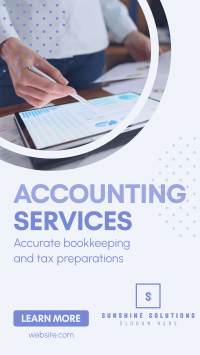 Accounting and Finance Service TikTok Video Image Preview