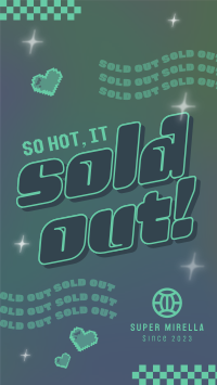 So Hot Sold Out Facebook Story Image Preview