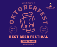 Best Oktoberfest  Facebook Post Design