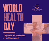 Doctor World Health Day Facebook Post Design