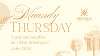 Holy Communion Facebook Event Cover Image Preview
