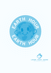 Earth Hour Poster Image Preview