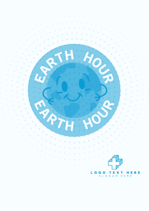 Earth Hour Poster Image Preview