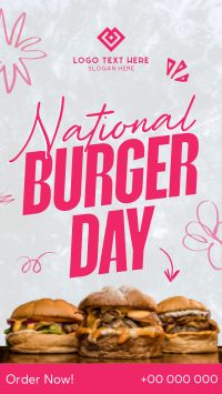 National Burger Day Instagram story Image Preview