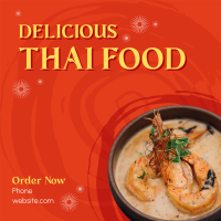Authentic Thai Food Instagram post Image Preview