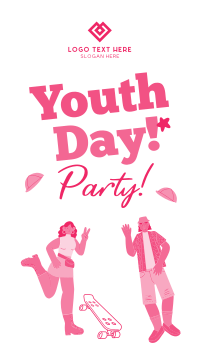Youth Party Instagram Story Design