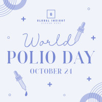 Polio Prevention Instagram Post Design