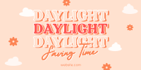 Quirky Daylight Saving Twitter post Image Preview