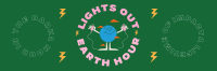 Earth Hour Lights Out Twitter Header Image Preview