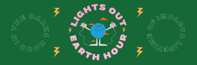 Earth Hour Lights Out Twitter header (cover) Image Preview