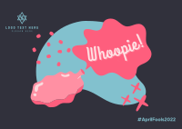 Whoopee April Fools Postcard Design