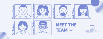 Meet The Team Facebook cover Image Preview