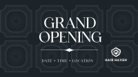 Vintage Grand Opening Facebook event cover Image Preview