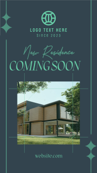 New Residence Coming Soon Facebook Story Design