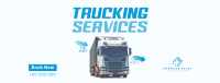 Moving Trucks for Rent Facebook Cover Design