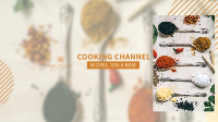 Recipe Ideas YouTube Banner Design