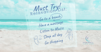 Beach Relaxation List Facebook ad Image Preview