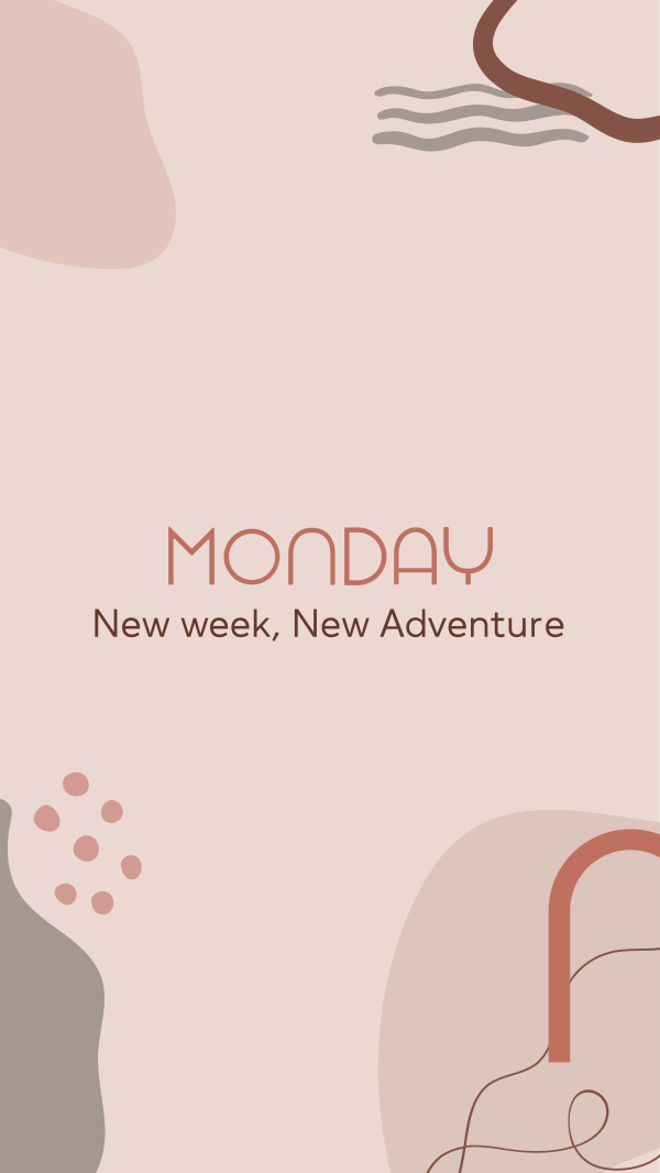 Monday Adventure Instagram Story Design Image Preview