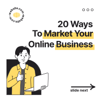 Ways to Market Online Business Instagram Post Design