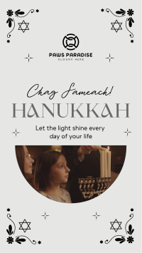 Hanukkah Celebration TikTok Video Image Preview