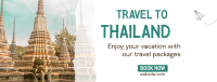 Thailand Travel Facebook cover Image Preview