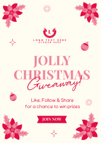 Jolly Christmas Giveaway Poster Image Preview