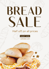Bakery Limited Sale Poster Image Preview