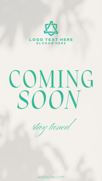 Luxury Stay Tuned TikTok Video Design