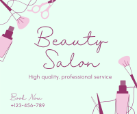 Salon Time Facebook Post Design