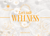 Wellness Podcast Postcard Image Preview