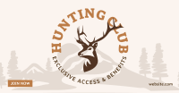  Hunting Club Deer Facebook ad Image Preview