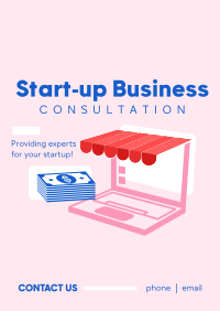 E-commerce Business Consultation Poster Image Preview