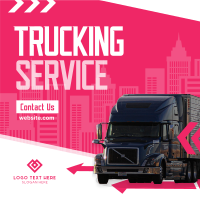 Truck Moving Service Instagram post Image Preview