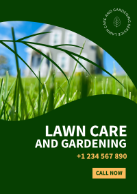 Lawn and Gardening Service Poster Image Preview