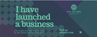 Geometric Gradient Business Opening Facebook cover Image Preview