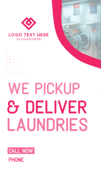 Laundry Delivery Facebook story Image Preview