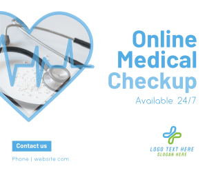 Online Medical Checkup Facebook post Image Preview