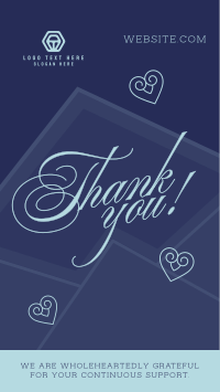 Elegant Thank You TikTok Video Preview