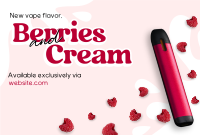 Berries and Cream Pinterest board cover Image Preview