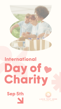 International Charity Instagram story Image Preview