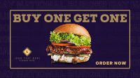 Burger Day Special Facebook event cover Image Preview