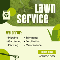 Lawn Care Professional Instagram post Image Preview