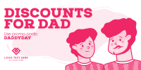 Discounts For Daddy Twitter post Image Preview