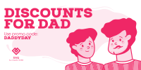 Discounts For Daddy Twitter Post Image Preview