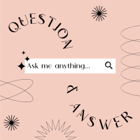 Minimalist Q&A Linkedin Post Image Preview