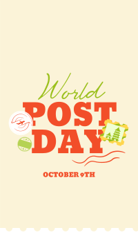 World Post Day TikTok video Image Preview