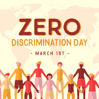 Zero Discrimination Celebration Linkedin Post Image Preview