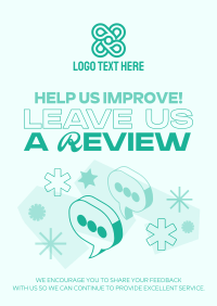 Fresh Funky Customer Feedback Poster Image Preview