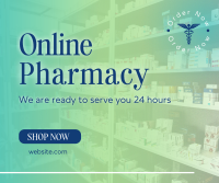 Online Pharmacy Facebook Post Design